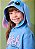 CASACO STITCH CAPUZ E ORELHAS AZUL DENIM MOMI - Imagem 2