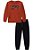 CONJUNTO BLUSAO E CALCA JOGGER VERMELHO CHICAGO LUC.BOO - Imagem 1