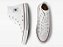 TENIS ALL STAR CANO ALTO BRANCO E MARINHO CHUCK TAYLOR - Imagem 5