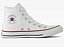 TENIS ALL STAR CANO ALTO BRANCO E MARINHO CHUCK TAYLOR - Imagem 2
