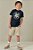 CONJUNTO CAMISETA E BERMUDA PRETO LUC.BOO - Imagem 1