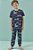 PIJAMA CAMISETA E CALCA EM MALHA COMFY MARINHO LUC.BOO - Imagem 1