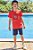 CONJUNTO CAMISETA E BERMUDA VERMELHO LUC.BOO - Imagem 1