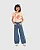 CALCA WIDE LEG JEANS MOLETOM MALWEE - Imagem 1
