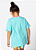 SHORT DOLL TEEN ECO CAPIVARA MNA VERDE AGUA PUKET - Imagem 4