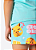 SHORT DOLL TEEN ECO CAPIVARA MNA VERDE AGUA PUKET - Imagem 3