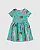 VESTIDO CURTO ESTAMPADO SEREIAS MALWEE - Imagem 1