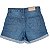 SHORTS JEANS FEMININO BARRA VIRADA MANIA KIDS - Imagem 3