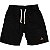 BERMUDA JOGGER EM SARJA PRETA MANIA KIDS - Imagem 1