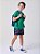 CONJUNTO CAMISETA VERDE E BERMUDA ESTAMPADA LAMBRETAS BIMBI - Imagem 4