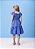 VESTIDO BORDADO MORANGOS AZUL MOMI - Imagem 3