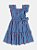 VESTIDO BORDADO MORANGOS AZUL MOMI - Imagem 2