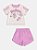 CONJUNTO BLUSINHA E SHORTS LOS ANGELES MOMI - Imagem 2