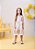 VESTIDO COM BORDADO FLORES OFF WHITE MOMI - Imagem 1