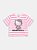 BLUSA ROSA LISTRADA HELLO KITTY MOMI - Imagem 2