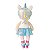 BONECA MINI ANGELA UNICÓRNIO PATINADORA 20CM METOO - Imagem 3
