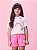 CONJUNTO BLUSA E SHORTS ARCO IRIS MOMI - Imagem 3