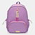MOCHILA SEM RODINHA LILÁS LAVANDA PUKET - Imagem 1