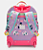 MOCHILA COM RODINHA GRANDE MULTIBICHOS BFF LAVANDA PUKET - Imagem 3