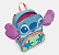 MOCHILA PEQUENA SEM RODINHA LILO E STITCH AZUL CÉU PUKET - Imagem 5