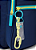 MOCHILA GRANDE SEM RODINHA AZUL MARINHO PUKET - Imagem 3