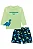 CONJUNTO DE CAMISETA E BERMUDA EM MALHA UV DRY JURASSIC LUCBOO - Imagem 1