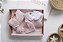 KIT SAÍDA DE MATERNIDADE BABY GIRL JARDINEIRA ROSA CLARO RN ARCOBALENO - Imagem 2