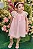 VESTIDO EM TULE COM ELASTANO ROSA CLARO KUKIÊ - Imagem 1