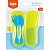 Kit Talher Azul Baby com Case - Buba Baby - Imagem 1