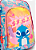 MOCHILA GRANDE HOLOGRÁFICA COM RODINHA STITCH PUKET - Imagem 2