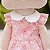 ROUPA DE BONECA VESTIDO VINTAGE FLOWERS COM CABIDE METOO - Imagem 3