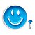 Kit Prato Smile com Ventosa e Colher Azul - Munchkin - Imagem 1