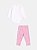 CONJUNTO BODY HELLO KITTY E LEGGING PLUSH ROSA MOMI - Imagem 6