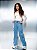 CALÇA JEANS WIDE LEG CARGO I AM AUTHORIA - Imagem 1