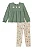 CONJUNTO BATA EM MALHA TEXTURA E LEGGING KUKIÊ - Imagem 2