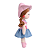 BONECA ANGELA COWGIRL CORA 33CM METOO - Imagem 3
