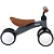 BICICLETA DE EQUILÍBRIO 4 RODAS CINZA BUBA - Imagem 2