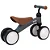 BICICLETA DE EQUILÍBRIO 4 RODAS CINZA BUBA - Imagem 3
