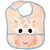 BABADOR COM BOLSO BUBA ZOO GIRAFA - Imagem 1