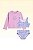 CONJUNTO BLUSA, TOP E CALCINHA PROTECAO UV 50+ SEREIA FAKINI - Imagem 2