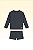 CONJUNTO CAMISETA E SUNGA BOXER CINZA ESCURO FAKINI - Imagem 2