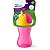 Copo Dinossauro com Canudo Curvado 300ml Avent Rosa e Amarelo SCF798/02 - Philips Avent - Imagem 3