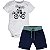 CONJUNTO MASCULINO MESCLA WHITE - Imagem 1