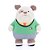 Pelucia Metoo Bulldog Verde 30cm - Ean 6954124913675 - Imagem 1