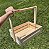 Cesta Piquenique Madeira Pinus G 25x35x10cm - Imagem 5