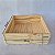 Caixa alta de Madeira Pinus GG 30x30x10cm - Imagem 2