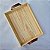 Bandeja baixa de madeira pinus com alça de couro G 25x35x6cm - Imagem 4