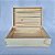 Caixa de Madeira Pinus com Tampa Ripada M 20x30x7cm - Imagem 3