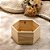 Caixa Hexagonal em Madeira de Pinus P 19x22x10cm - Imagem 5