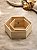 Caixa Hexagonal em Madeira de Pinus P 19x22x10cm - Imagem 6